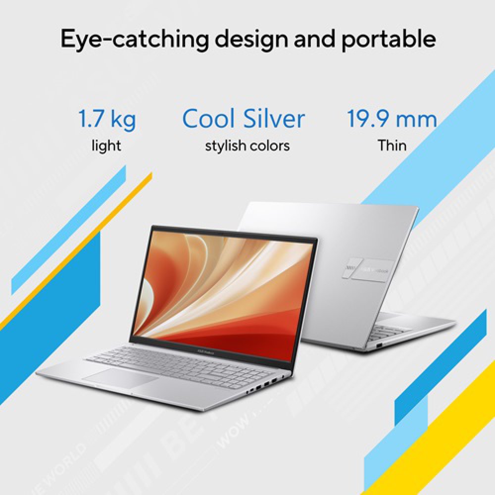 ASUS Vivobook X1504ZA Core-i3 12th Gen Cool Silver Laptop