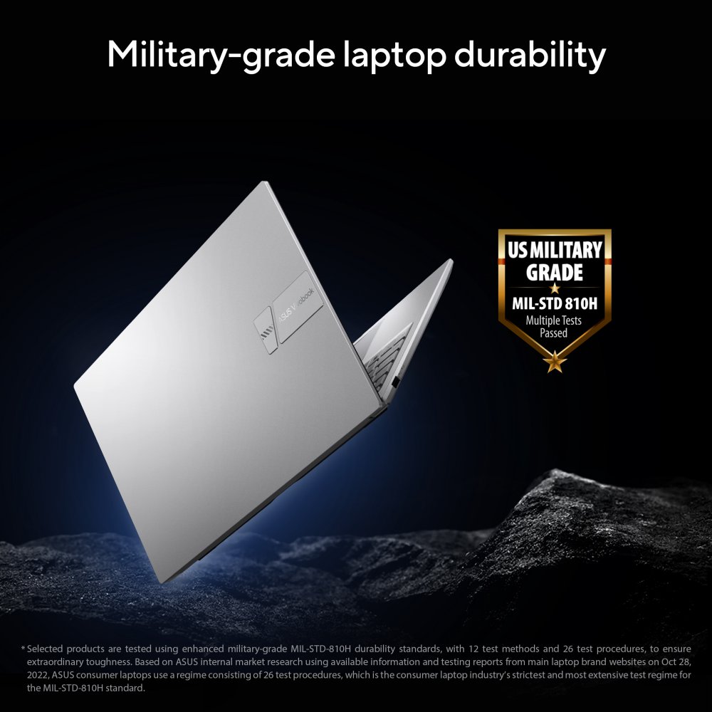 ASUS Vivobook X1504ZA Core-i3 12th Gen Cool Silver Laptop